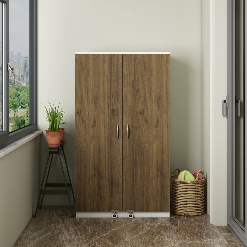 Armoire polyvalente, Brun / Blanc