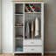 3 Door Manufactured Wood Wardrobe