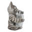 Figurine mignonne chaton gris