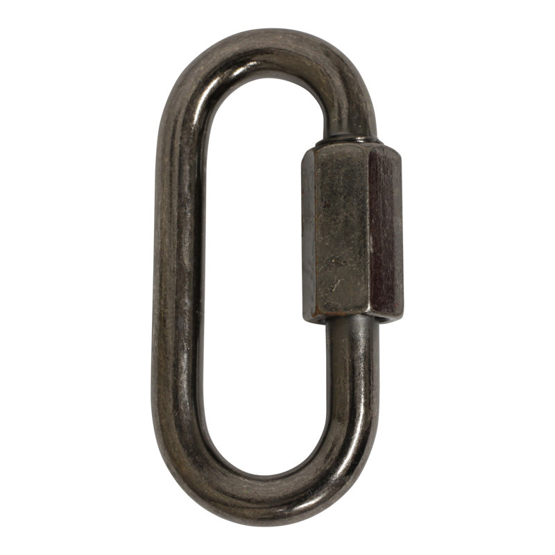 Verrouillage à vis fileté (2 pièces), Gris, H 2,56 po x l 1,22 po x P 0,28 po