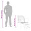 Fauteuil d'appoint avec repose-pieds pour le salon-1696148259