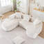 Canapé modulaire modulaire avec méridienne en L, canapé-lit modulaire Cloud avec assise profonde, canapé moderne-1757369156