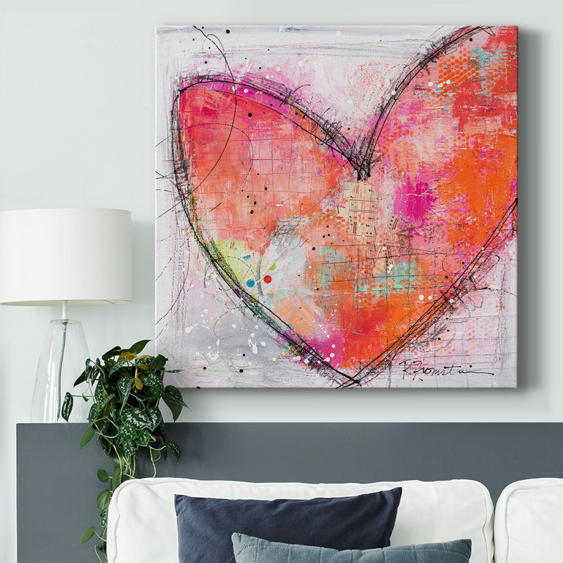 Sur toile, H 24 po x l 24 po x P 1,5 po