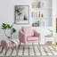 Fauteuil d'appoint avec repose-pieds-446476391