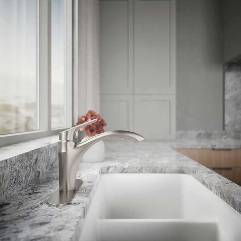 Rival Single-Handle Kitchen Sink Faucet, Vibrant Stainless