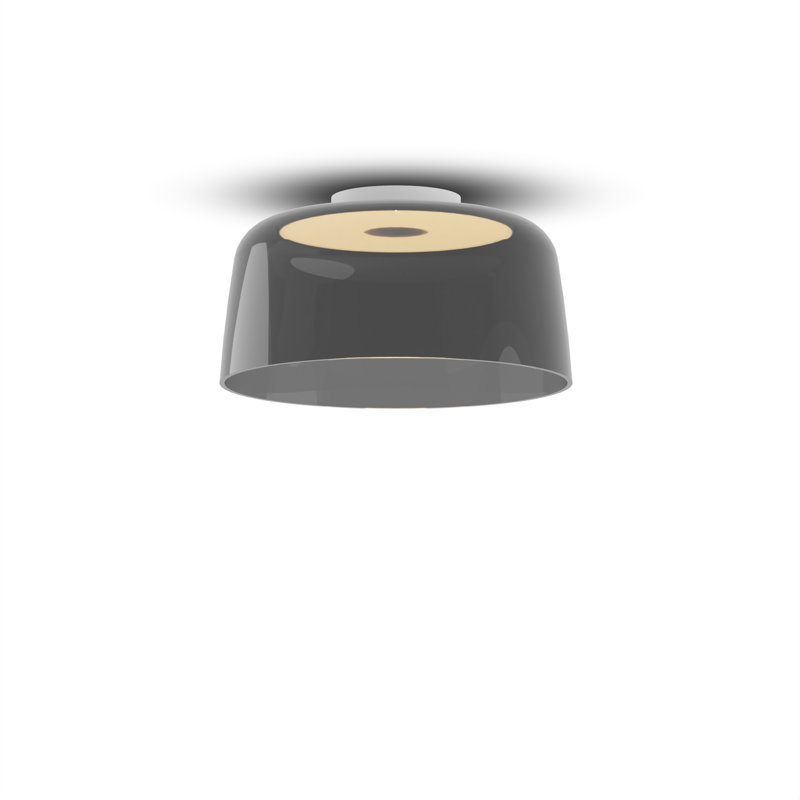 Yurei 1 - Light LED Pendant, Matte White, Dark Gray