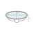 Great Point Vitreous China Oval Undermount Bathroom Sink with Overflow-4095024