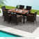 Nahtanha 6-Person Metal Patio Dining Set