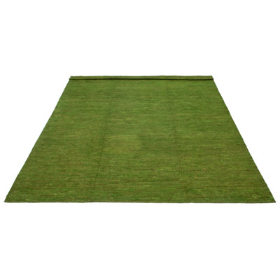 Finest Peshawar Ziegler Lime Rug 9'7" x 12'4"