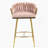 Rukija Upholstered Gold Plated Barstools-120011187