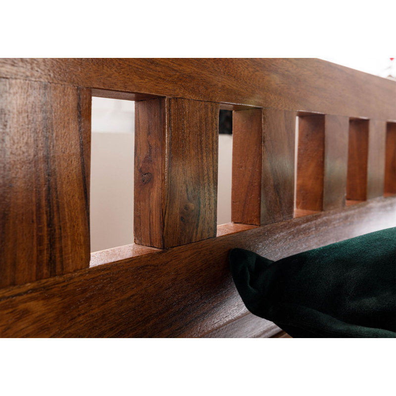 Oxford Solid Wood Bed, 207cm W x 217cm L