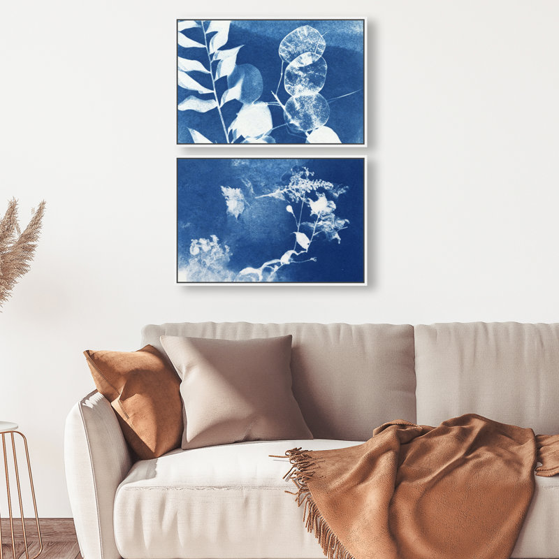 Faded Poetry Set Set by Oliver Gal, 25"H x 17"W, White Floater Frame