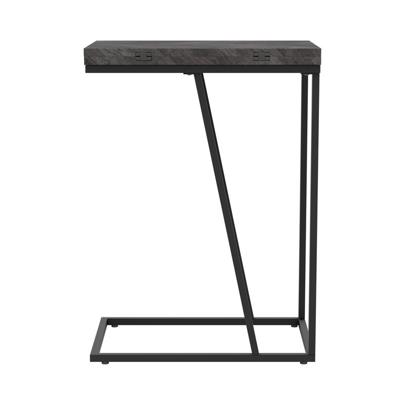Support rectangulaire à plantes, Gris rustique