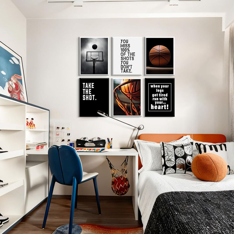 6 Piece Wrapped Canvas Print