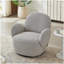 Chaise d'appoint pour le salon avec fonction pivotante