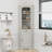 68 Inch Tall Corner Storage Lavonna with 1 Door, 1 Drawer, and Adjustable Shelf for Farmhouse Bar, Living, Dining, Kitchen, Bathroom