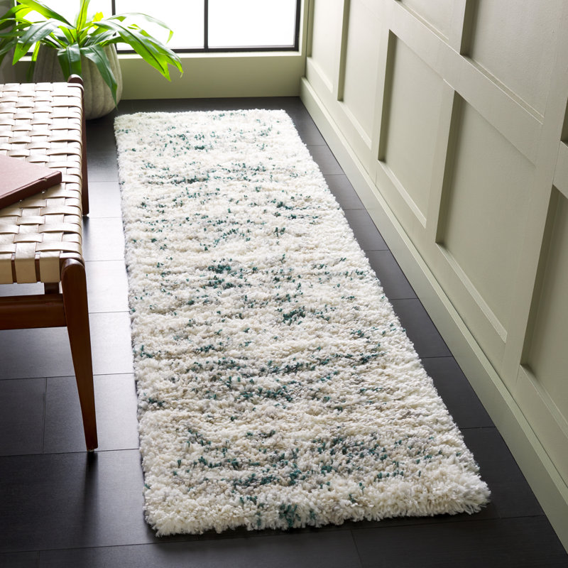 Wawona Shag 800 Performance Abstract Rug, Runner 2'3" x 8'