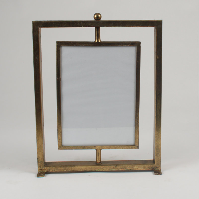 Dannon Gold Metal Picture Frame