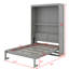 Lit escamotable mural avec tablettes Murphy