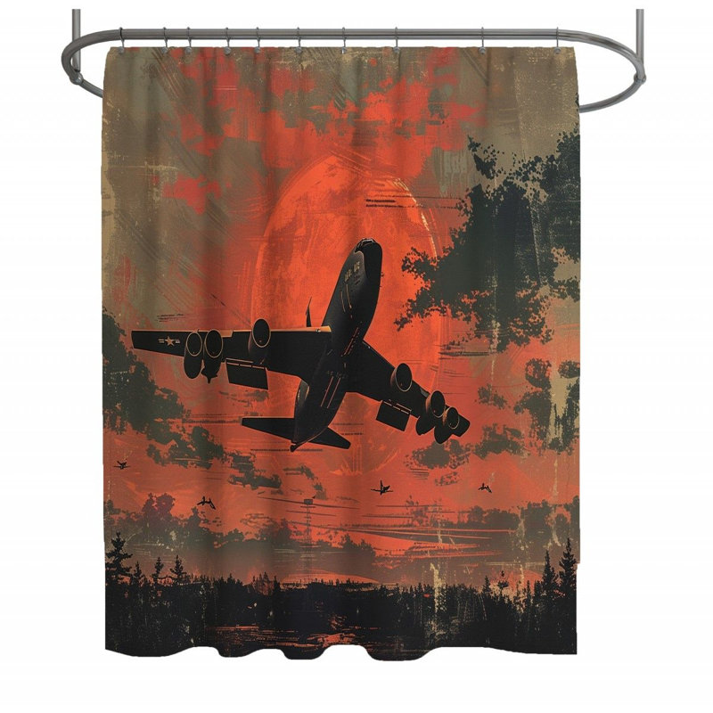 Demurjian Shower Curtain, 73"H x 70"W