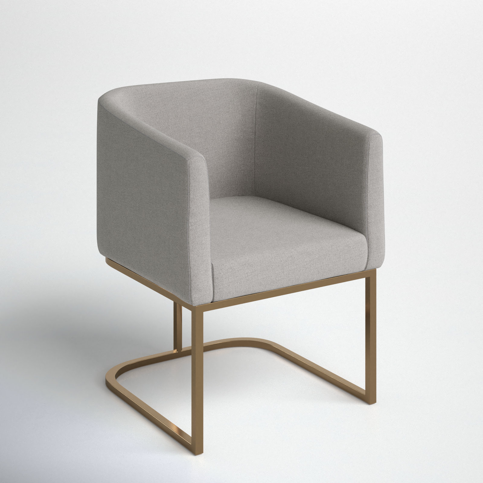 Echo Dining Armchair, Light Gray