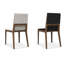 Chaise rembourrée en bois massif Aito-4387256