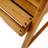 Outdoor Weather Resistant Acacia Wood Adirondack Dining Chairs (Set Of 2), Natural Finish-1703803713