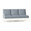 Canapé en aluminium Monaco - gris ardoise-70040644-70040633-70040642