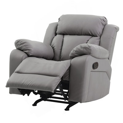 Stylish Gray Rocker Recliner For Cozy Spaces