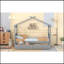 Lit en bois avec tiroirs-475882690