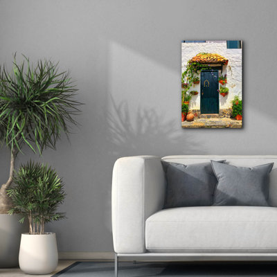  «Star Door» par Dante Plata, art mural sur toile, 18 po x 26 po