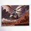 Art mural sur toile brun, "Space Mars"-1594569372