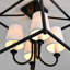 Plafonnier semi-encastré 4 lumières