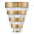 Echelon Integrated LED Tiered Wall Sconce by Lisa McDennon