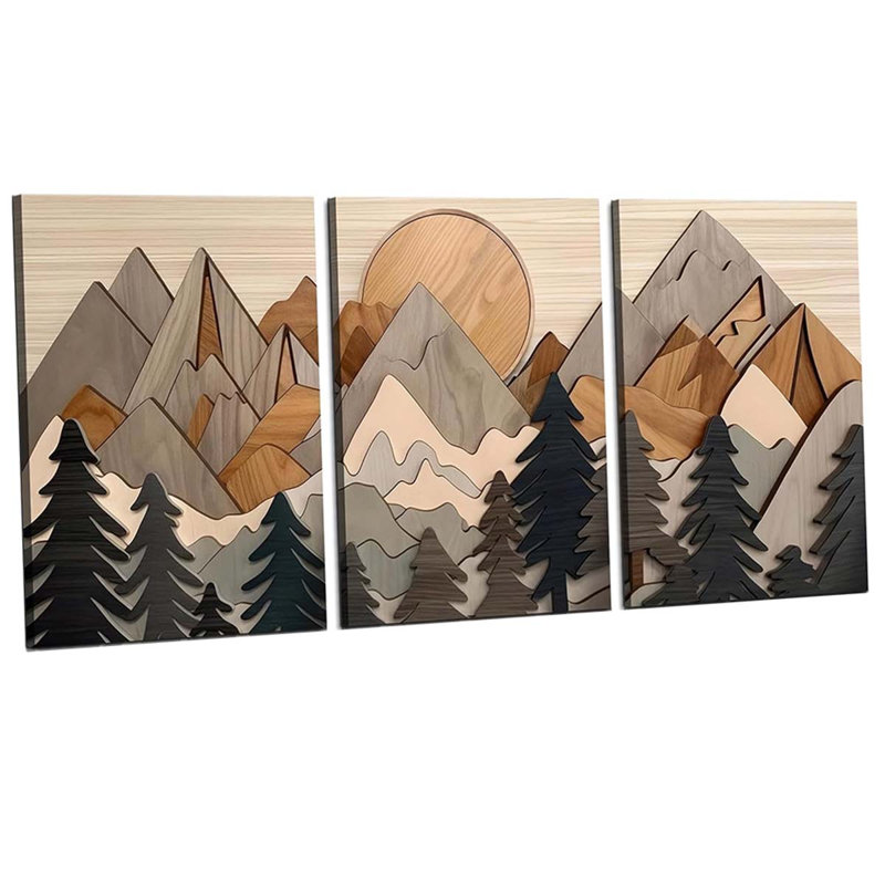 3 Piece Wrapped Canvas Print