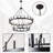Vilmos 36 - Light Iron Dimmable Wagon Wheel Chandelier-325498005-325498006