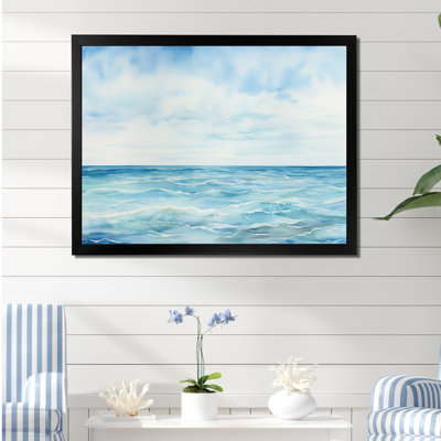 " Ocean Minimalism Horizon Charm "