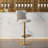 Height Adjustable Swivel Bar Stool