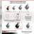 Swivel Caster Set