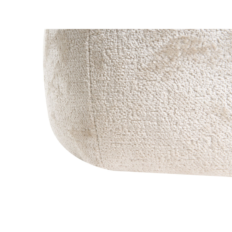 50cm Wide Square Solid Colour Pouffe Ottoman