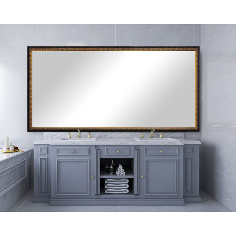 Miroir de salle de bain Taub, H 34 po x l 65,5 po