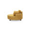 Canapé en velours côtelé avec coussins décoratifs, coussin de taille et plateau amovible pour une assise confortable dans les petites chambres à coucher