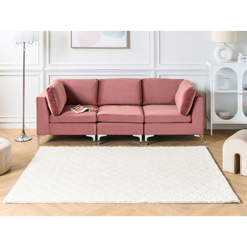 Dunnstown Solid Colour Hand Woven Area Rug, Rectangle 160 x 230cm