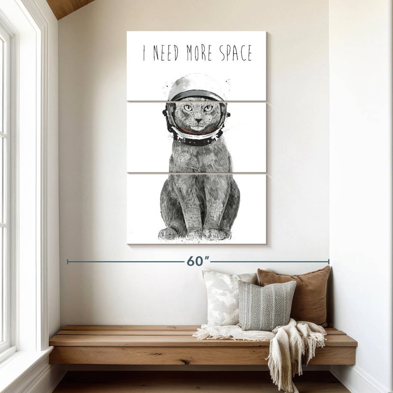 Ketti I Need More Space, H 50 po x l 32 po