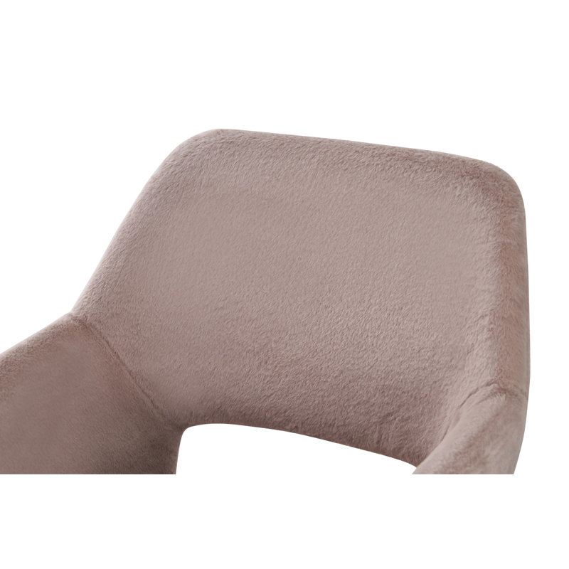 Chaise de salle à manger Outten, Chameau velu