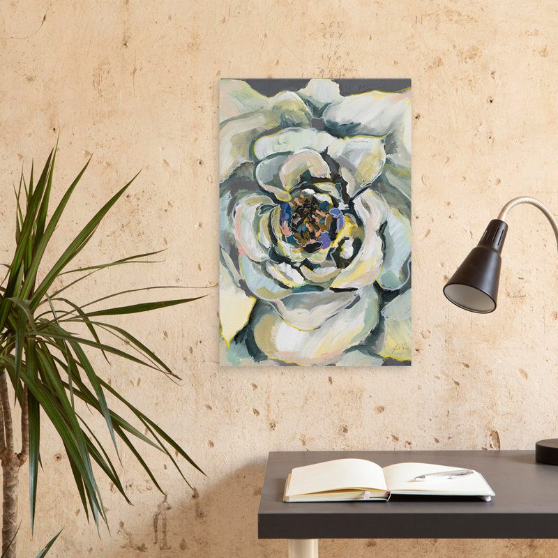 «Contemporary and Preppy Bloom I Crop», H 24 po x l 16 po