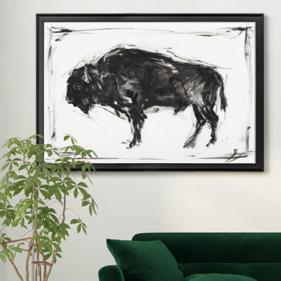 " Dynamic Bison II " Painting Print