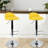 Temelec Swivel Upholstered Adjustable Height Counter Stool with Metal Frame-723566045