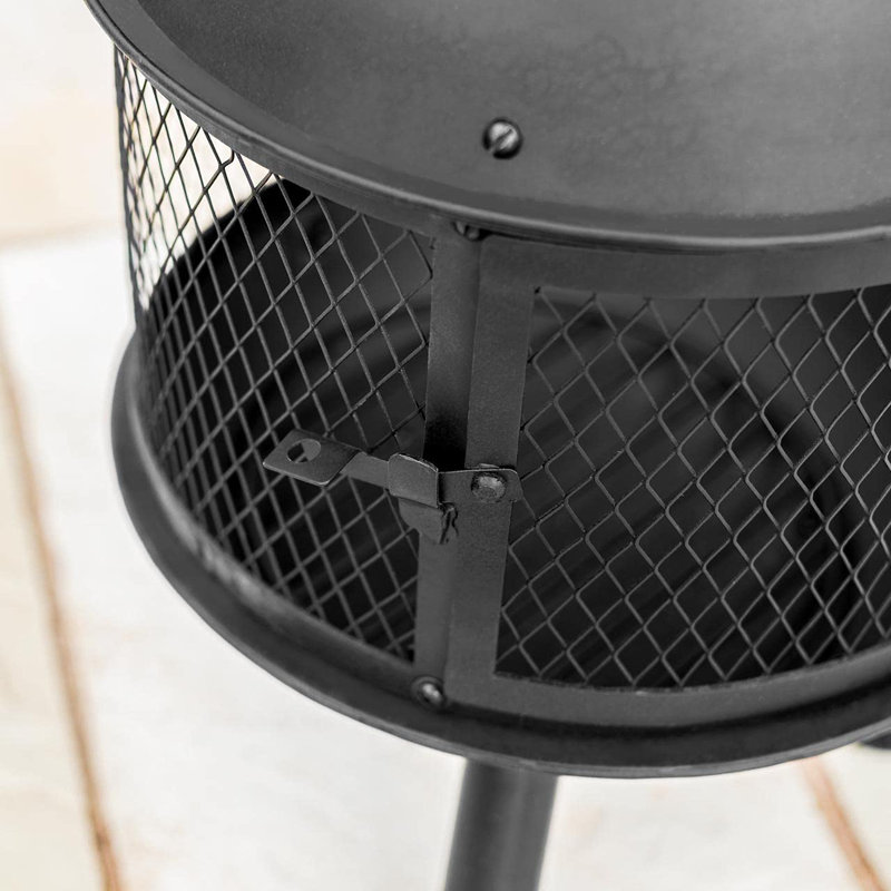 Khue Column Wood Burning Smokeless Chimenea