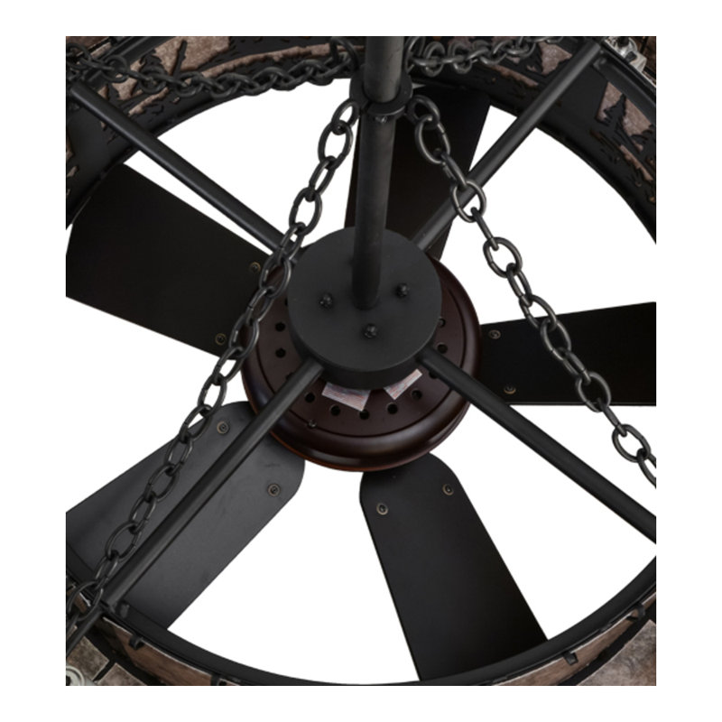 Tall Pines Downrod Ceiling Fan